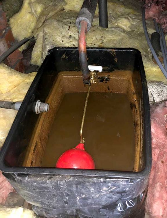 A Water Tank Repair in Cross Gates